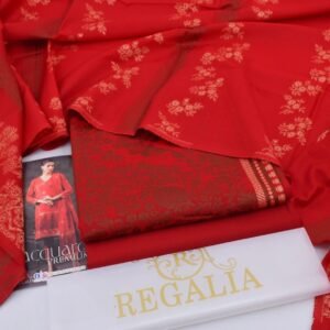 Regalia Premium Pakistani Imported 3-Piece Jacquard Fancy.