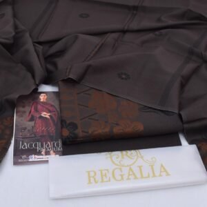 Regalia Premium Pakistani 3-Piece Jacquard Fancy.
