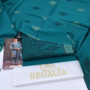 Regalia Premium Pakistani Imported 3-Piece Jacquard Fancy.